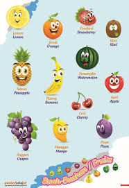 Maybe you would like to learn more about one of these? Posbel Poster Belajar Buah Buahan Tipe 03 Poster Pendidikan Poster Belajar