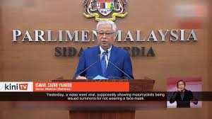 Jun 02, 2021 · the post showing ismail sabri yaakob closing the door of his defence ministry office, with a cryptic remark. Minister Face Masks Not Compulsory In Private Vehicles Video Dailymotion