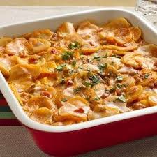 Scalloped Potatoes Supreme Recipe Creamy Salsa Scalloped Potato Recipes Recipes