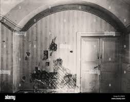 The Ipatiev House cellar room is a ...