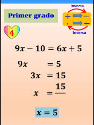 Ecuaciones de primer grado con una incógnita - Ecuaciones de primer grado  con una variable #quidimat #shortsfeed #shortsyoutube #shortsviral  #shortfeed #shortsvideo #shorts
