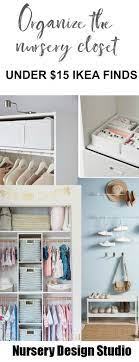 Maybe you would like to learn more about one of these? Under 15 Ikea Finds That Will Help Organize The Nursery Closet Nursery Design Studio