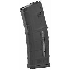 The magpul pmag gen m3 is molded from a polymer formula that delivers distinctly greater resistance to crushing and all forms of impact, with extra reinforcement in the mag catch and feed lip areas. Magpul Pmag M3 Window 5 56 Trajectory Arms