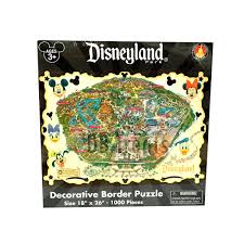 Disneyland Theme Park Map 1000 Piece Jigsaw Puzzle Theme Park Map Disney Puzzles Disneyland