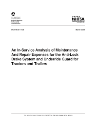 Pdf An In Service Analysis Of Maintenance And Repair