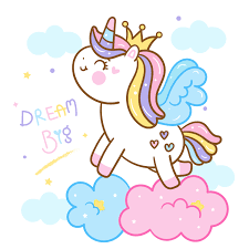 Cute Unicorn Cartoon Kawaii Vector Pony Child Horse Horn Series Girly Doodles Fairytale Animal Di 2020 Gambar Kuda Sketsa Kuda Poni