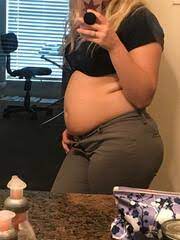 Protecting you while you snuggled safe in my belly. Little Miss Belly Curvage