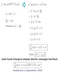 Contoh soal integral parsial akar. 17 Contoh Soal Integral Akar Dan Penyelesaiannya Contoh Soal Terbaru