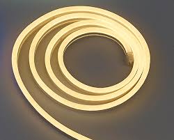 12 Volt Neon Led Rope Light In Blue Warm White And Cool White