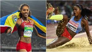 Yulimar andrea rojas rodríguez (caracas, 21 de octubre de 1995) es una atleta venezolana, medallista olímpica, bicampeona mundial en pista cubierta, tricampeona mundial en pista cubierta larga. Caterine Ibarguen No Tendra Duelo Con Yulimar Rojas En Los Juegos Bolivarianos Full Deportes Depor