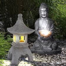 39 frisch mdr garten neuer moderator das beste von. Etc Shop Led Dekolicht Solar Buddha Fur Aussen Japanische Steinlaterne Pagode Gartendeko Buddha Solarleuchte Grau 1x Led Garten Online Kaufen Otto