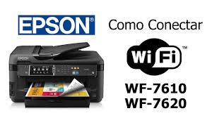 Como Conectar A Multifuncional Epson Wf 7610 Wf 7620 No Wi Fi Youtube