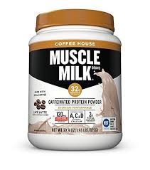 Amazon Com Muscle Milk Coffee House Caffeinated Protein Powder Cafe Latte 1 93 Pound Gateway Muscle Milk Protein Powder Coffee Protein Powder