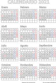Calendario de días festivos comienza un nuevo año y en as te contamos cuál es el calendario con los feriados y los puentes que habrá en ecuador en 2021. Calendario De Colombia 2021 Imprimir El Pdf Gratis