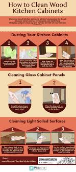 clean wood kitchen cabinets visual.ly