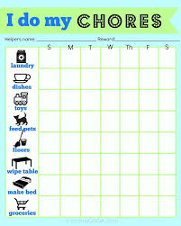 chore charts for 6 year olds yahoo image search results