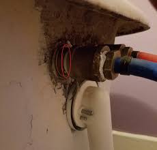 He wants to replace the tub with a shower stall (not happy about that idea at all) or build an enclosure around the clawfoot tub so that it more. Tub Leaking At The Supply Line Home Improvement Stack Exchange