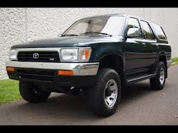 The 1995 toyota 4runner currently has 4 recalls crash and rollover test ratings the 1995 toyota 4runner has not been tested. 1995 Toyota 4runner 5 Speed Manual 4wd Youtube