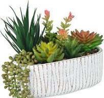 Amazon.com: Hisow Plantas artificiales para el hogar ...
