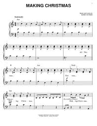 Free sheet music preview of movie selections from the nightmare before christmas (complete set of parts) for voice, piano or guitar by danny elfman. Making Christmas From The Nightmare Before Christmas By Danny Elfman Danny Elfman Digital Sheet Music For Easy Piano Download Print Hx 33559 Sheet Music Plus