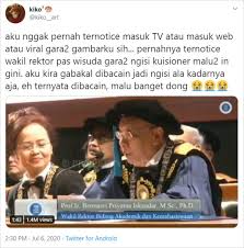 Semoga ini dapat menjadi sumber ide bagi anda. Viral Jawaban Kocak Kuisoner Mahasiswa Itb Saat Dibacakan Rektor Di Momen Wisuda Penuh Gelak Tawa