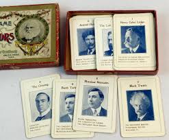 Authors card game on wn network delivers the latest videos and editable pages for news & events, including entertainment, music, sports, science and more, sign up and share your playlists. Lot Antique C 1860 S The Game Of Authors Card Game W Original Box