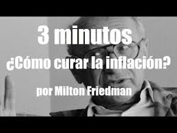 3min Como Curar La Inflacion Milton Friedman Japon 1973 Blog Del Cr Inflacion Blog Curar