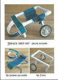 Rabbit Wheelchair Part 1 Dog Wheelchair Diy Dog Wheelchair Diy Dog Stuff