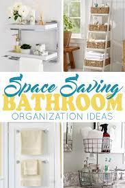 Organize your makeup with containers. 30 Genius Ideas For Better Small Bathroom Storage Craving Some Creativity