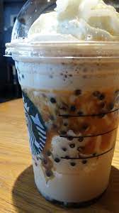 Dark Caramel Coffee Sphere Frappe At Starbucks Caramel Coffee Food Snapchat Recipes From Heaven