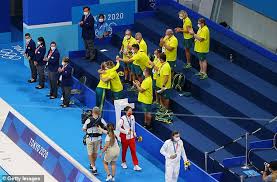 Coach dean boxall of team australia had a viral reaction to ariarne titmus' 400m freestyle win. Dght5ifefjtz4m
