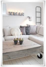 Pine Wood White Wash Table Minimalist Christmas Decor Decor Furniture