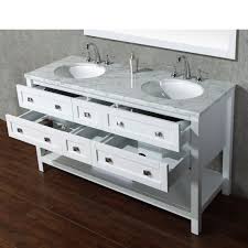 Double sink vanity bathroom vanities. Stufurhome Marla 60 Inch Double Sink Bathroom Vanity With Mirror Stufurhome