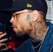 First, chris brown, for some reason got an air jordan 3 shoe tattooed on the side of his face. Chris Brown Side Face Tattoo Elegant Arts Tattoo
