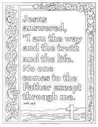 Coloring Pages For Kids By Mr Adron John 14 6 Print And Color Page I Am The Way Bible Coloring Pages Coloring Pages Jesus Coloring Pages