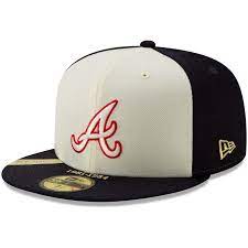 Atlanta Braves New Era Timeline Collection 59fifty Fitted Hat White Navy In 2021 Fitted Hats Atlanta Braves New Era