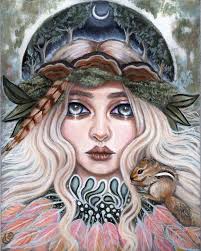 Gorgeous piece "Hyleoroi" by Tammy Wampler for this month's BA 'Woodland  Theme.