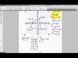 Learn about 90 degrees clockwise with free interactive flashcards. Rotation Of 90 Degrees Clockwise By Coordinates Grade 8 Nelson Lesson 7 3 3 9 13 Quizalize