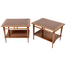 Vintage coffee table, lane coffee table, rare drop leaf, mid century modern table, 1960s table, dovetail table, vintage decor styleplyer 5 out of 5 stars (1,029) $ 699.00 free shipping add to favorites quick view mid century end table lane hexagonal side table mid century accent table. Lane Acclaim End Tables By Andre Bus At 1stdibs