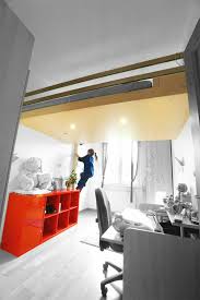 A Custom Made Mezzanine Holding A Single Bed For You Or Your Child In 2020 Custom Bed Small Apartments Bed