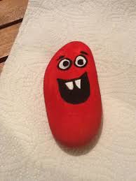 Tas Boyama Baykus Stone Art Painted Rocks Rock Art
