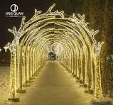 Butterfly Arch Modeling Motif Lights Customize 3D Motif Tunnel Christmas  Decoration Lighting Waterproof IP65 Shopping Mall Decors
