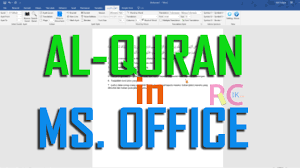 Cara paling mudah dan sederhana untuk memasukan dan menuliskan ayat al quran di dalam dokumen microsoft word baik itu ms word 2007, 2010 dan 2013 akan kita bahas pada tutorial microsoft word kali ini. Ini Dia Cara Menambahkan Tulisan Ayat Al Quran Di Microsoft Word 2007 20010 2013 Dan 2016