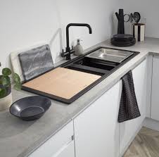 Major Sinkspiration Modern Modernkitchen Monochrome Scandi Nordic Blackandwhite Geometric H Kitchen Sink Design Black Kitchen Sink Ikea Kitchen Sink