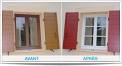 Pose porte fenetre en renovation style