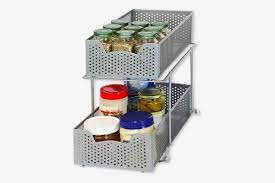 Iron kitchen storage basket cabinet storage rack food container. 19 Best Kitchen Cabinet Organizers 2019 The Strategist