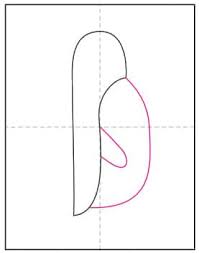 Learn how to draw penguin easy pictures using these outlines or print just for coloring. Draw An Easy Penguin Art Projects For Kids