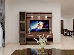 This Eclectic Tvunit With In Built Shelves Is A Must Have In Any Well Designed Livingroom Or In Your Favorite Indian Home Design Indian Living Rooms Design