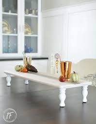 Learn more about coffee table construction, sizes, materials, and styles. Diy Wood Table Riser From A Salvaged Desktop Interior Frugalista