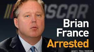 Nascar chief executive brian france has always come off like the rebel scion who wants no part of brian france did not ask to be born into stock car racing's first family. Nascar Ceo Brian France Takes Leave Of Absence Over Dwi And Drug Allegations